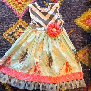 Giggle Moon Dress-Kids Size 6X